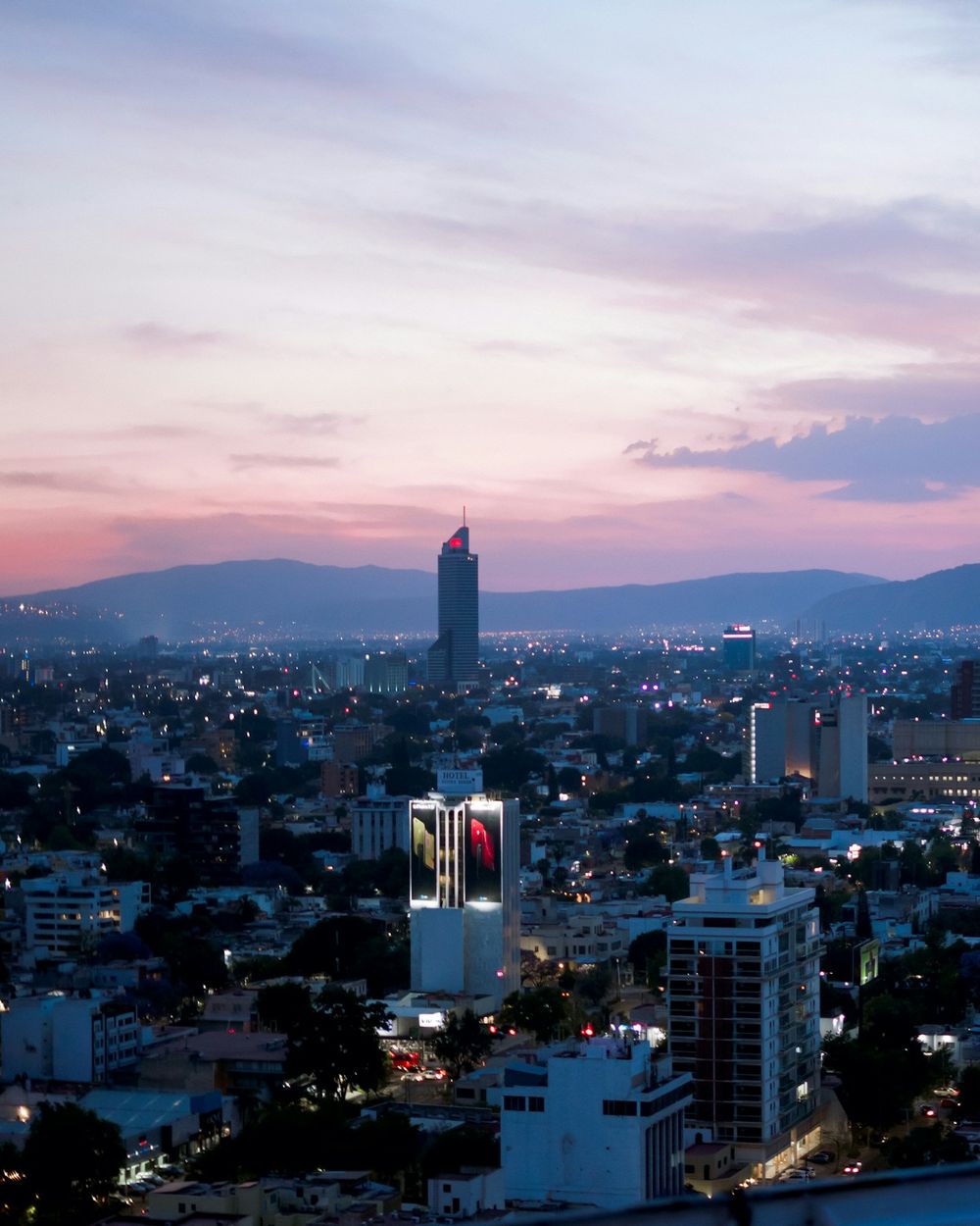 Guadalajara al atardecer