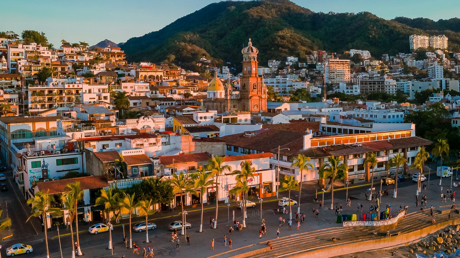 Centro y malecón de Puerto Vallarta